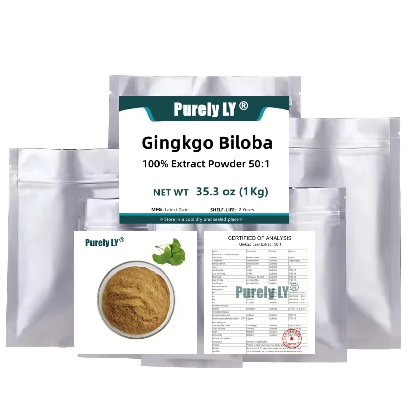 Ginkgo Biloba Extract - NO.091 Customized Ginkgo Biloba Leaf Extract