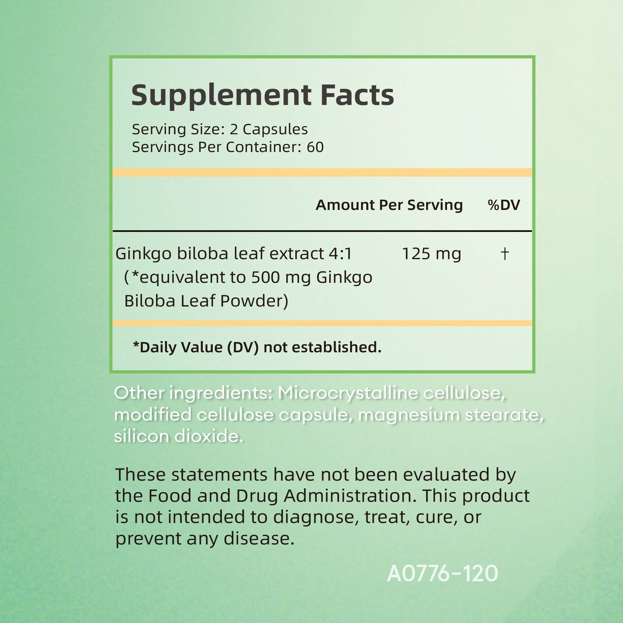 Ginkgo Biloba Capsules - Suppo – Ginkgo Biloba Extract Bewertung und Preis