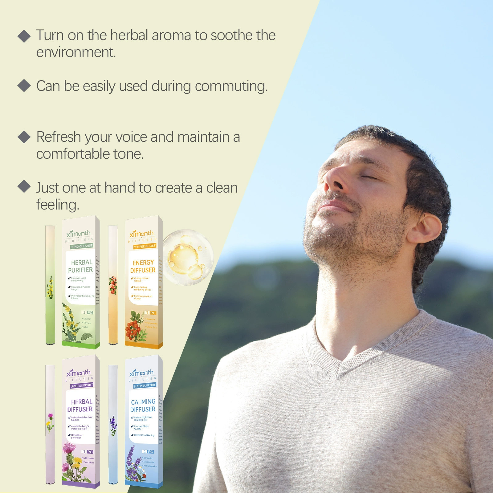 Natural Herbal Breathing Stick – Herbal And Wellness Products Bewertung und Preis