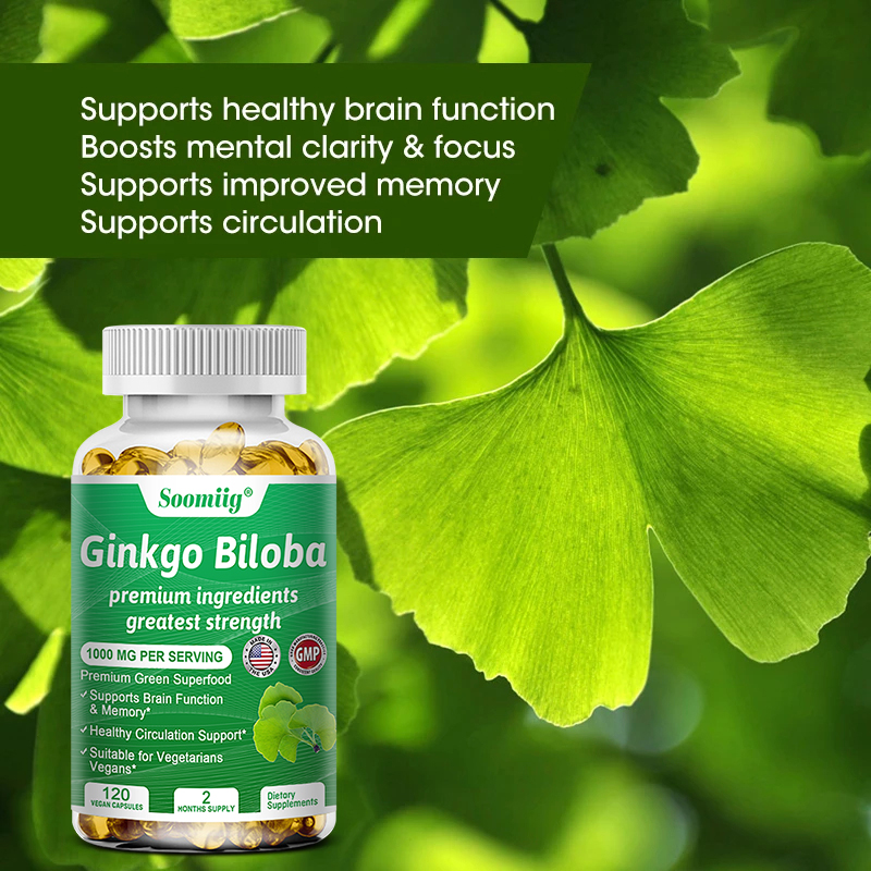 Ginko Biloba Capsules - Brain  – Ginkgo Biloba Extract Bewertung und Preis