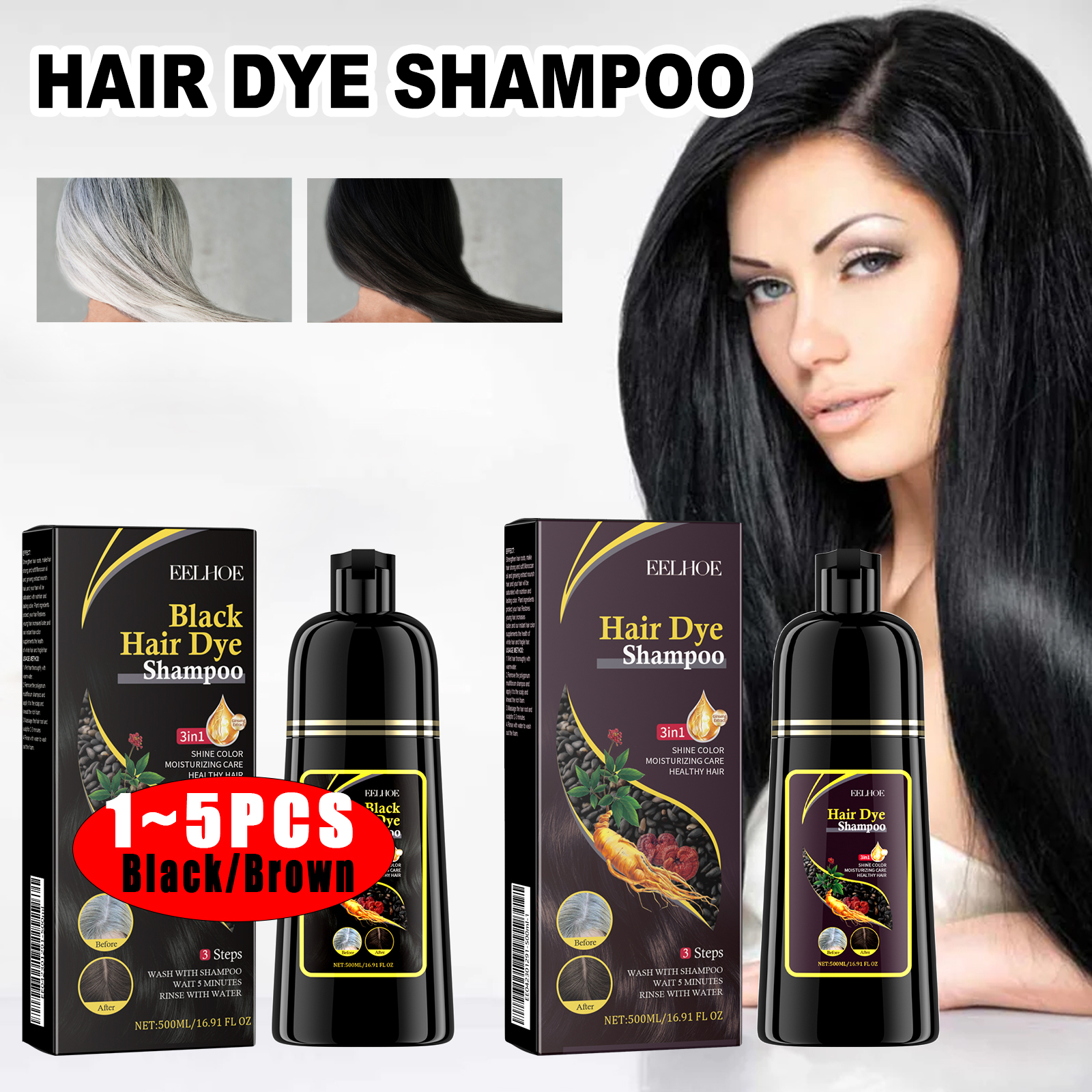 3-in-1 Hair Shampoo Natural He – Herbal And Wellness Products Bewertung und Preis