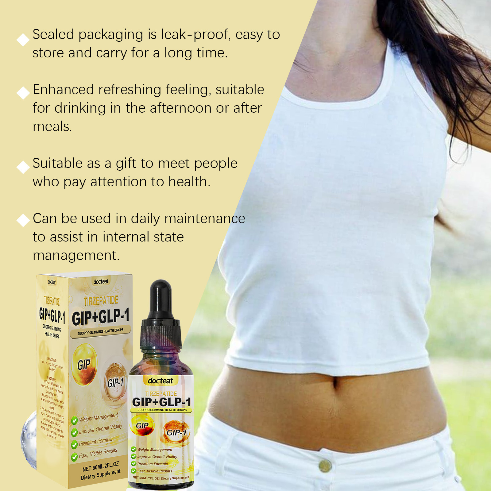 DOCTEAT Slimming Drops Fat Bur – Herbal Weight Bewertung und Preis