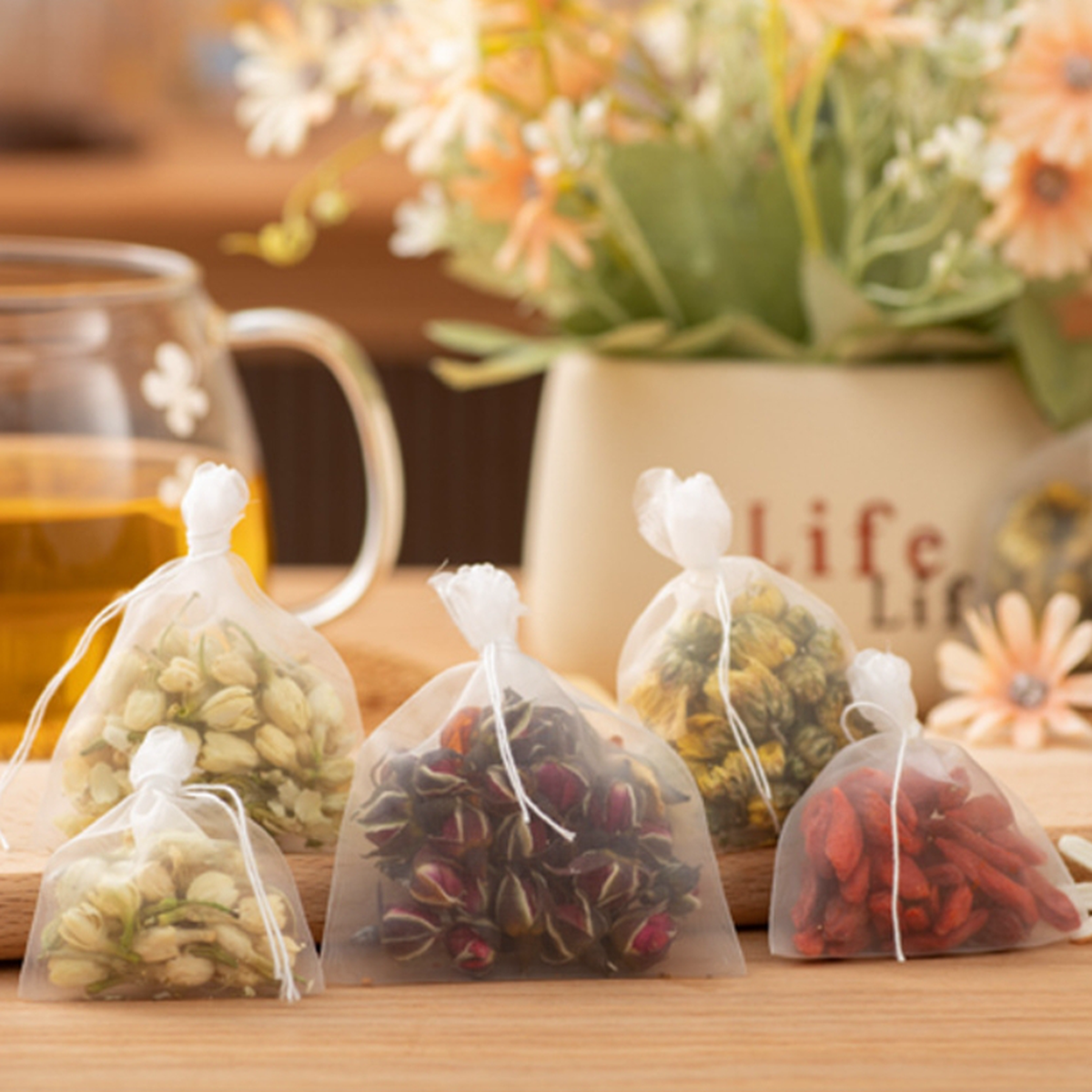 100pcs Tea Bags Nylon Food Gra – Nettle Leaf Tea Bewertung und Preis