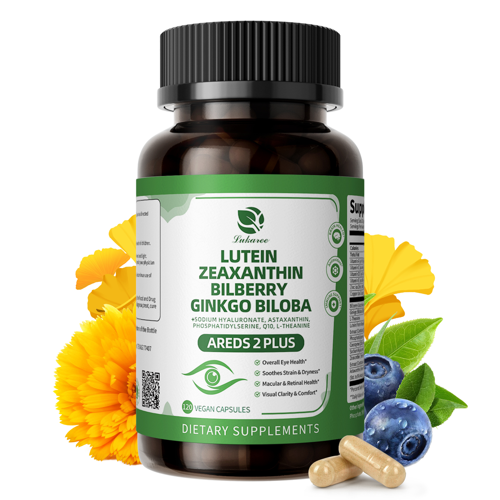 Lutein and Zeaxanthin Capsule  – Ginkgo Biloba Extract Bewertung und Preis