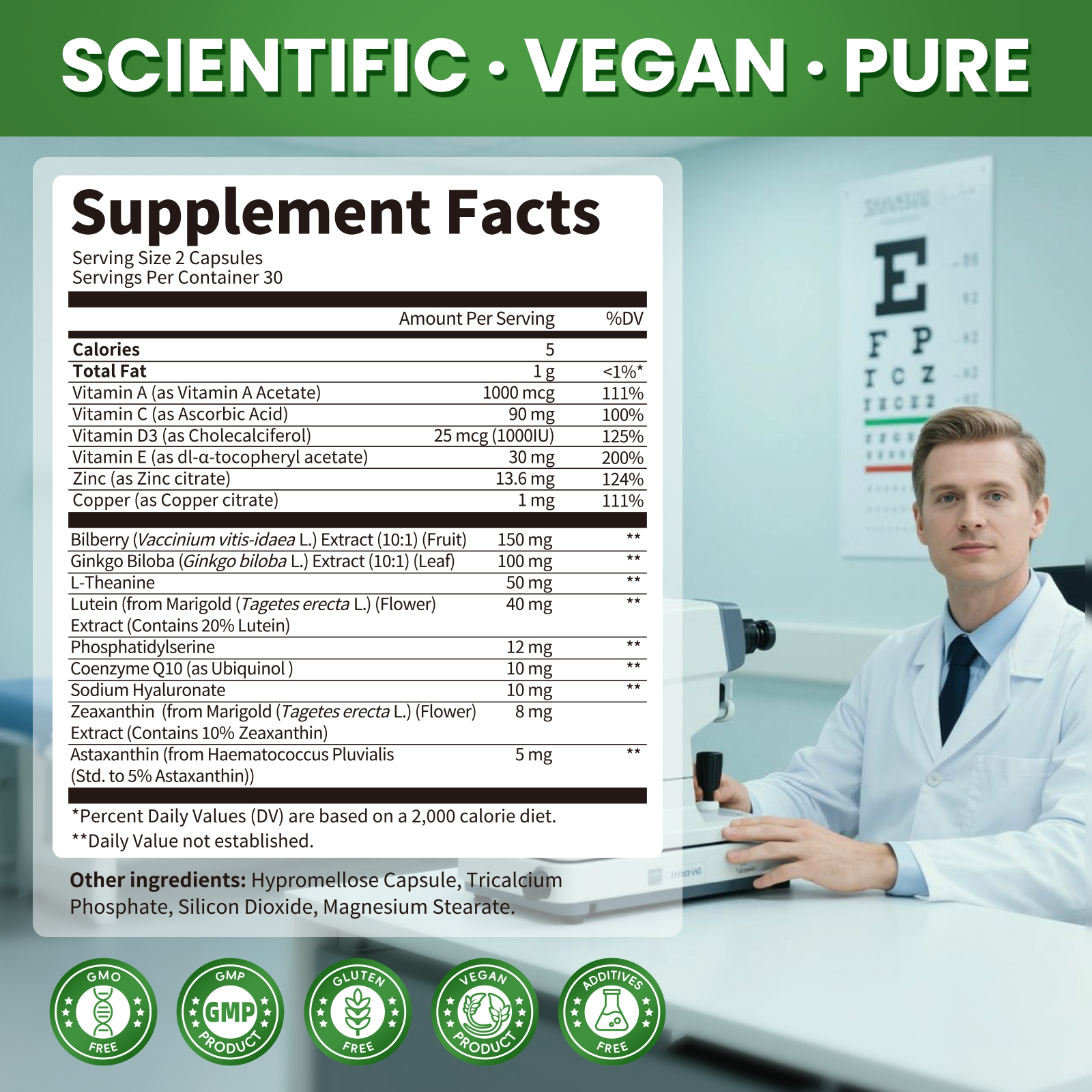 Lutein and Zeaxanthin Capsule  – Ginkgo Biloba Extract Bewertung und Preis
