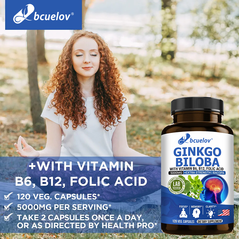 Ginkgo Biloba 5000mg Supplemen – Ginkgo Biloba Extract Bewertung und Preis
