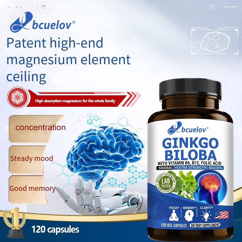 Ginkgo Biloba 5000mg Supplemen – Ginkgo Biloba Extract Bewertung und Preis