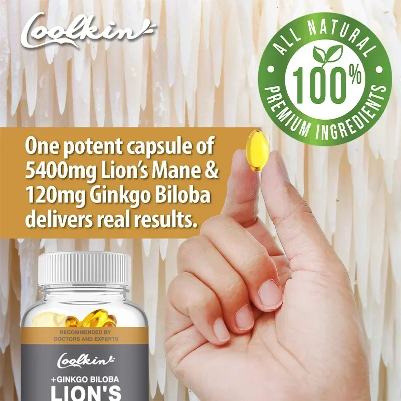 Coolkin Lion's Mane Mushroom E – Ginkgo Biloba Extract Bewertung und Preis