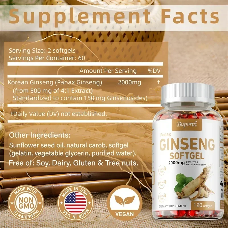 Red Panax Ginseng Capsules - f – Ginkgo Biloba Extract Bewertung und Preis